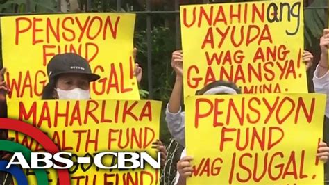 Time Not Ripe To Use GSIS SSS Funds For Maharlika Fund Solon ANC