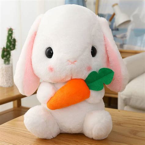 Creepy Crazy Bunny Plush Spooky Gothic Bunny Stuffed Animal Cute