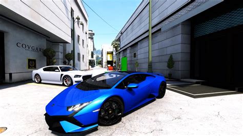 Gta 5 Mods Lamborghini Huracan Tecnica 2023 Realistic Sound In Mid Range Pc Youtube