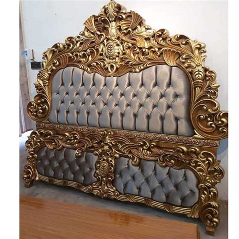 Teak Wood Maharaja King Size Bed With Storage At Rs 98500 In