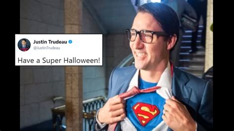 Justin Trudeau Chose Halloween To Reveal His Secret Identity! And It's ...