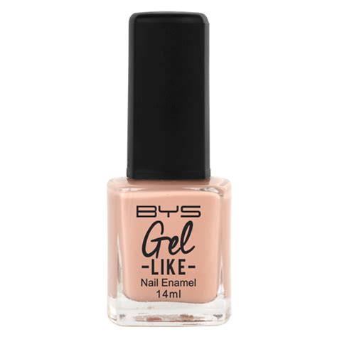 Gel Like Nail Polish Naturally Nude BYS Cosmetics