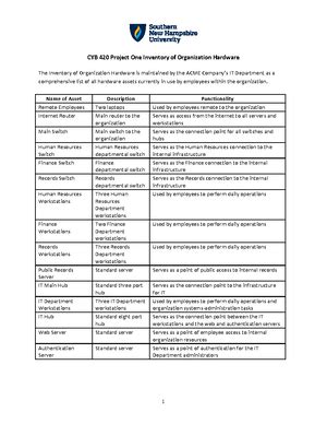 Cyb Project Two Greg Romo Cyb Project Two Communication Plan