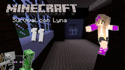 Sobrevivimos La Noche Construyendo Minecraft Survival Con Lyna