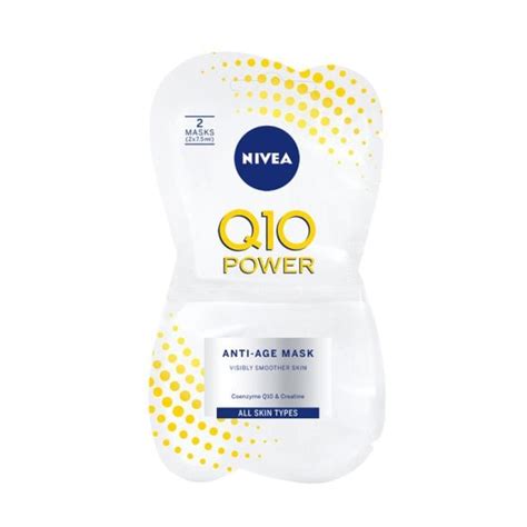 Nivea Q10 Power Anti Age Maska Za Lice 2x7 5ml Lilly Drogerie Online