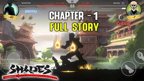 Shadow Fight SHADES ACT 1 CHAPTER 1 Full Story Mode Shades