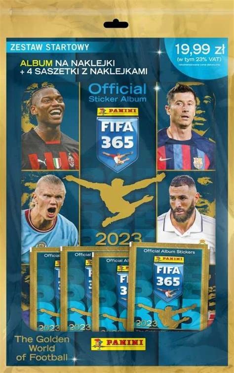 Album Na Naklejki Fifa Super Zestaw Startowy Saszetki Opole