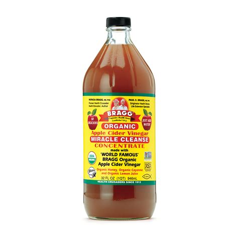 Organic Apple Cider Vinegar Miracle Cleanse Concentrate Gnc