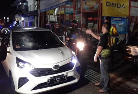 Geng Motor Di Tasikmalaya Kembali Berulah Mobil Warga Dirusak