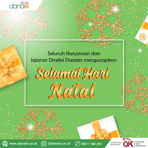 Danain Co Id On Twitter Selamat Hari Natal Bagi Sobat Danain Yang