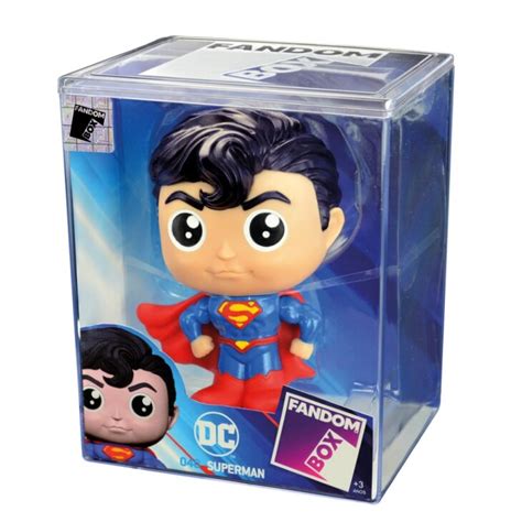 Figure Boneco Vinil Superman Liga da Justiça 040 Fandom Box