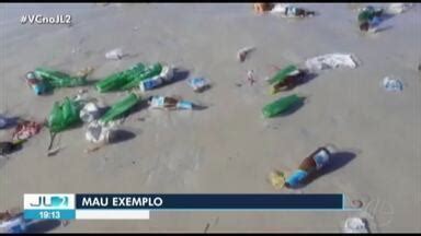 Jornal Liberal Edi O Banhistas Deixam Rastro De Lixo Na Praia Do