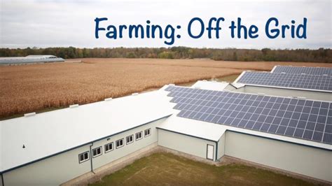 Farming Off The Grid Youtube