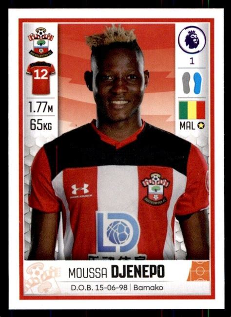 Panini Football 2020 Moussa Djenepo Southampton No 503 • £100