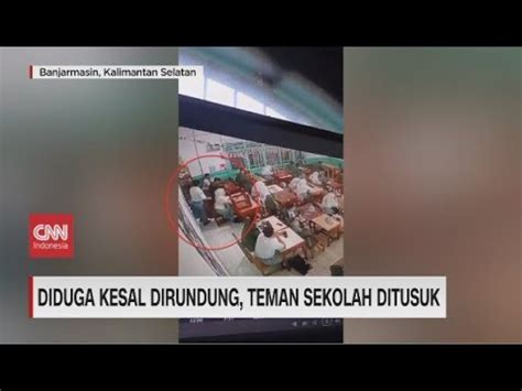 Diduga Kesal Dirundung Teman Sekolah Ditusuk YouTube