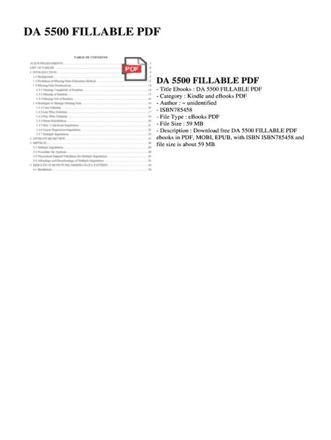 Fillable Online Pkir Da 5500 Fillable Pdf Fax Email Print