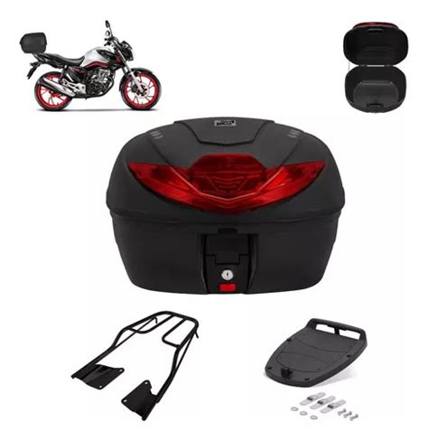 Ba L Smart Box Pro Tork Base Bagageiro Varias Motos