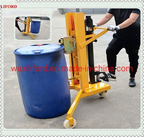 450kg Weighing Hydraulic Drum Handler Manual Drum Carrier Drum