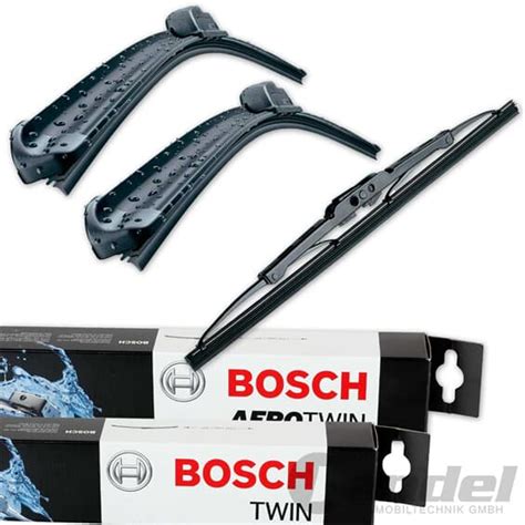 BOSCH AEROTWIN SCHEIBENWISCHER VORNE HINTEN VW FOX 5Z Bj 2005 2012