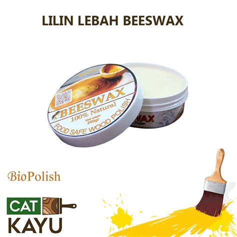 Jual Lilin Lebah Beeswax 200gr Bee Wax Pemoles Furniture Lawas Kursi