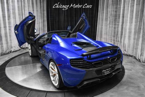 Used 2015 Mclaren 650s Spider Tastefully Modded Serviced Records Fast