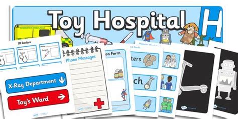 Toy Hospital Role Play Pack Hospital Roleplay People Who Help Us