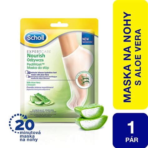 Scholl Care Maska Za Noge Z Aloe Vero Expert Foot Mask Par