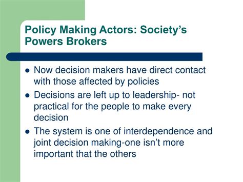 Ppt Policy Makers Roles And Realities Powerpoint Presentation Free