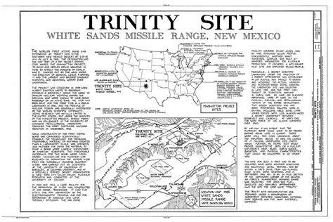 Trinity Site - Map - Albuquerque Historical SocietyAlbuquerque Historical Society