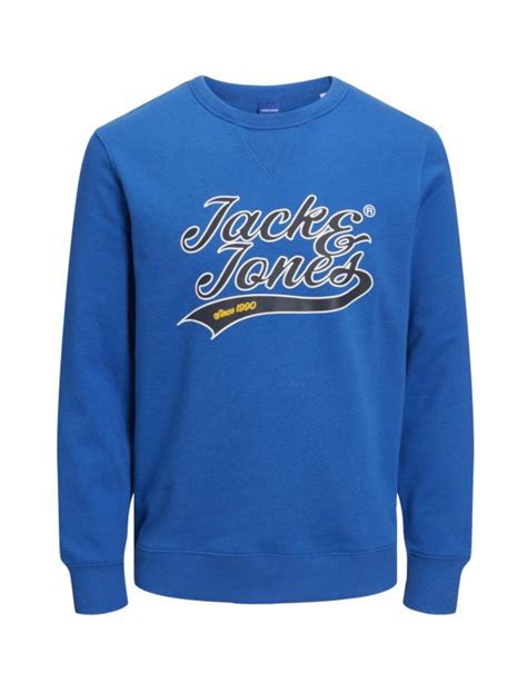 Sudadera Jack Jones Becks Azul Para Hombre B