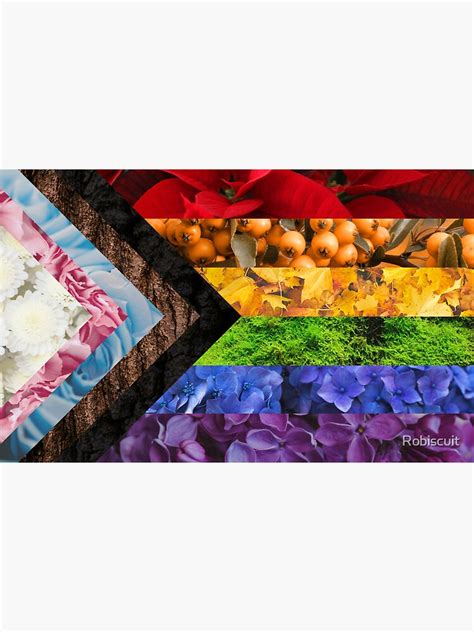 Nature Lgbtq Rainbow Progress Pride Flag Sticker For Sale By