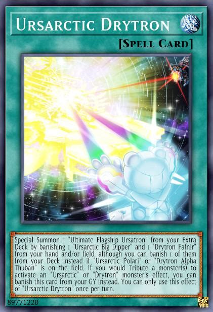 Yu Gi Oh Wiki Ursarctic Drytron