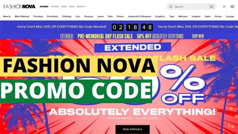 Fashion Nova Discount Code 2023 Fashion Nova Promo Code 2023 YouTube