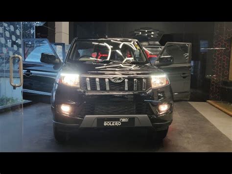 Mahindra Bolero Black Interior