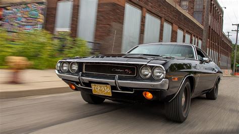 Historic 1970 HEMI Dodge Challenger R T SE Black Ghost Con