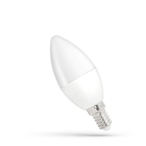 Żarówka Led świeczka E14 3w 4000k Barwa Neutralna Swatt Pl