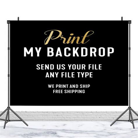 Print My Backdrop,backdrop Printing,banner Printing,digital File ...