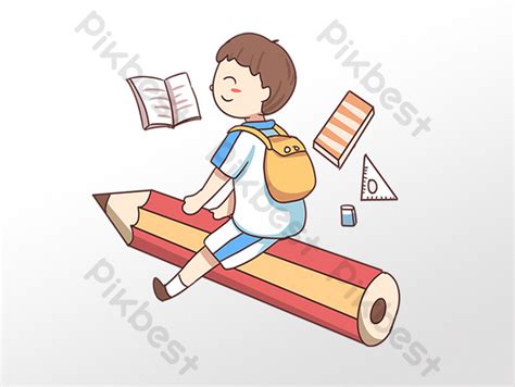 Drawing Education Learning Cartoon Student Illustration Png Images