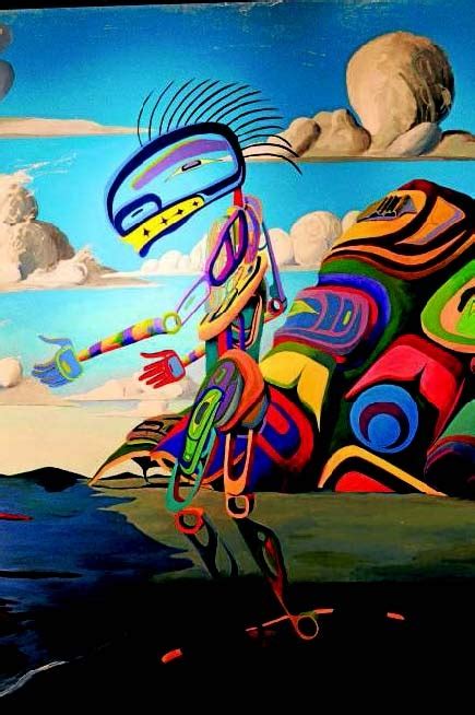 Lawrence Paul Yuxweluptun America Art Native Art Canadian Art