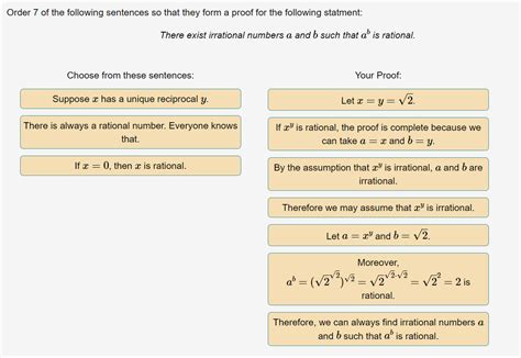 Solved Order 7 Of The Following Sentences So That They Form Chegg