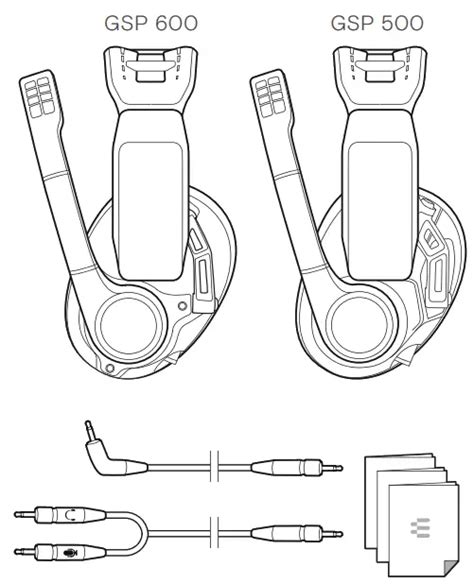 EPOS GSP 500 GSP 600 Gaming Headset User Guide