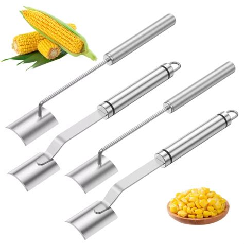 Pcs Corn Cob Peeler Stainless Steel Thresher Stripper Remover Kitchen