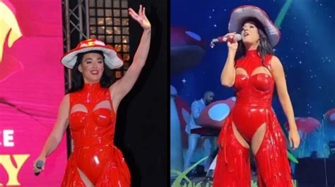 Katy Perry brindó un concierto privado en Televisa El Chiapaneco