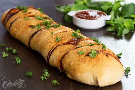 Chicken Stromboli Recipe Italian Stromboli With Chicken