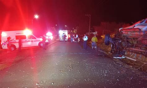 Morelia Un Muerto Y 2 Lesionados Deja Accidente En La Salida A Quiroga Quadratín Michoacán