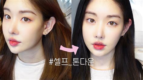 쿨톤 셀프염색💇🏻‍♀ 붉은기없는 쿨브라운으로 셀프 톤다운하기 염색컬러 조합 추천 Youtube