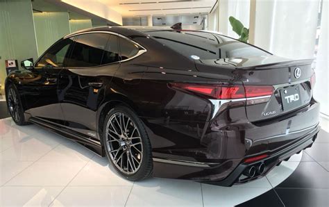 Black Lexus Ls F Sport With Body Kit From Trd Japan Lexus Enthusiast