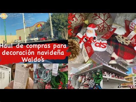 Recorrido En Waldos Decoraci N Navide A Haul De Compras Cuanto Gaste