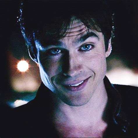 Damon Salvatore Cute Boy Smile GIFDB