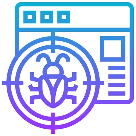 Malware Meticulous Gradient Icon